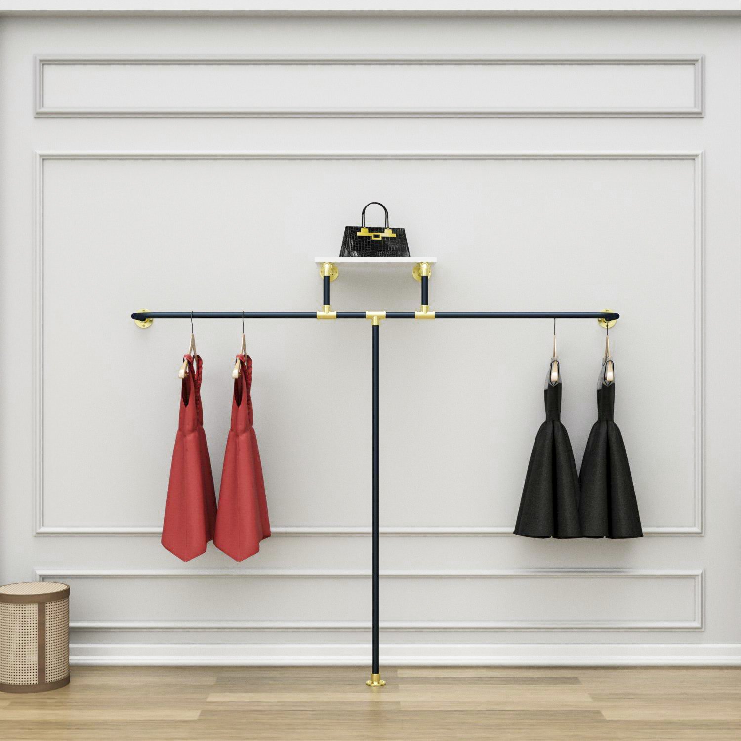 Kệ tường KT1222-KN25 (D2000 x C1600 x S300mm)