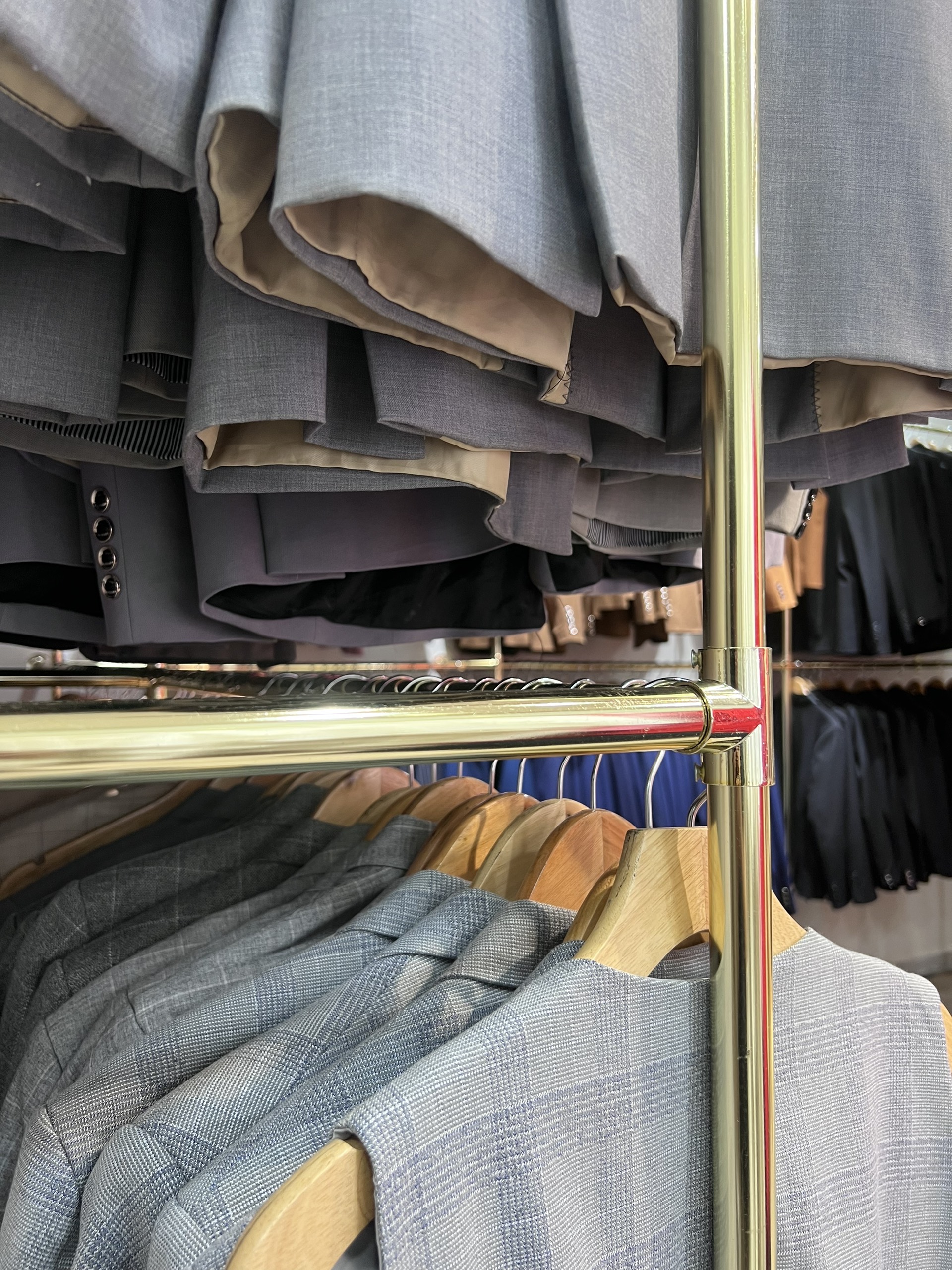 Sào treo quần áo đơn 2 tầng KT0522-KN25 (D1000 x C2400 x S300mm)