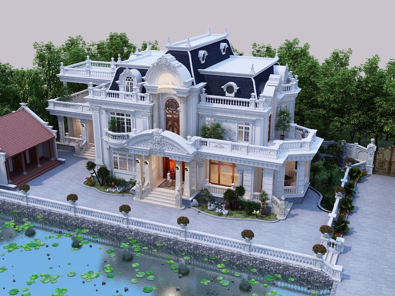 NỘI THẤT BIỆT THỰ HẢI DƯƠNG