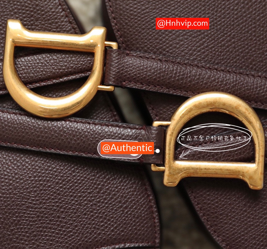 DIOR Mini SADDLE BAG Amaranth Grained Calfskin