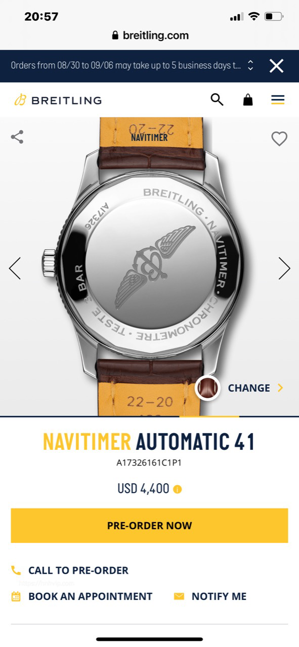 Breitling NAVITIMER AUTOMATIC 41