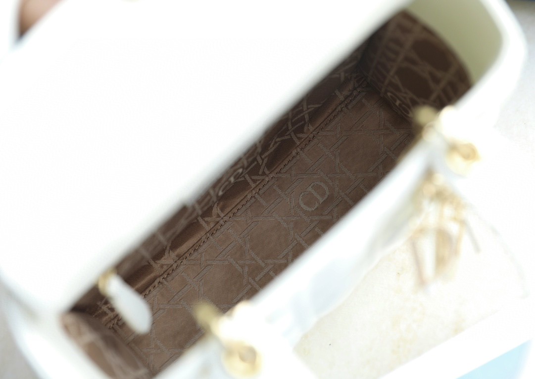 DIOR SMALL LADY DIOR MY ABCDIOR BAG Latte Cannage Lambskin M0538ONGE