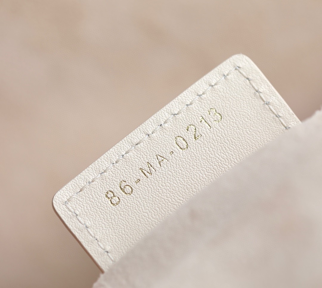 Dior 30 MONTAIGNE AVENUE BAG Dusty Ivory Box Calfskin M9260UMOA