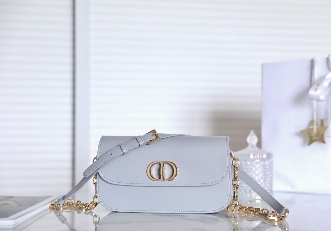 Dior 30 MONTAIGNE AVENUE BAG Ethereal Gray Box Calfskin M9260UMOA