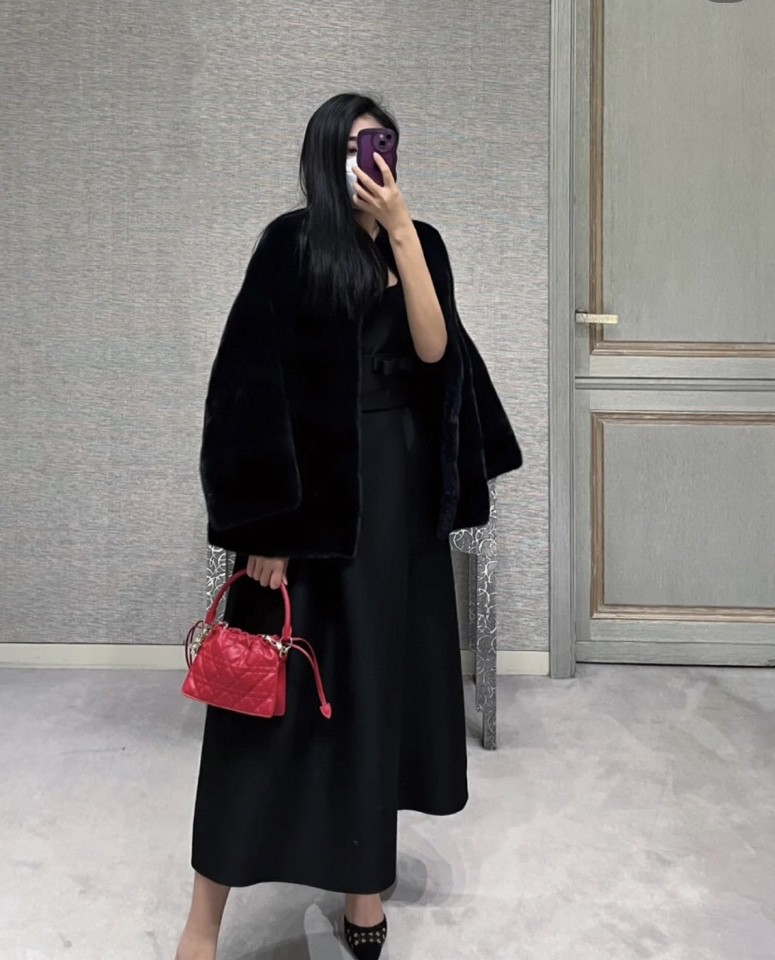 Dior Lady Dior Milly Mini red Cannage lambskin 50981ONMJ