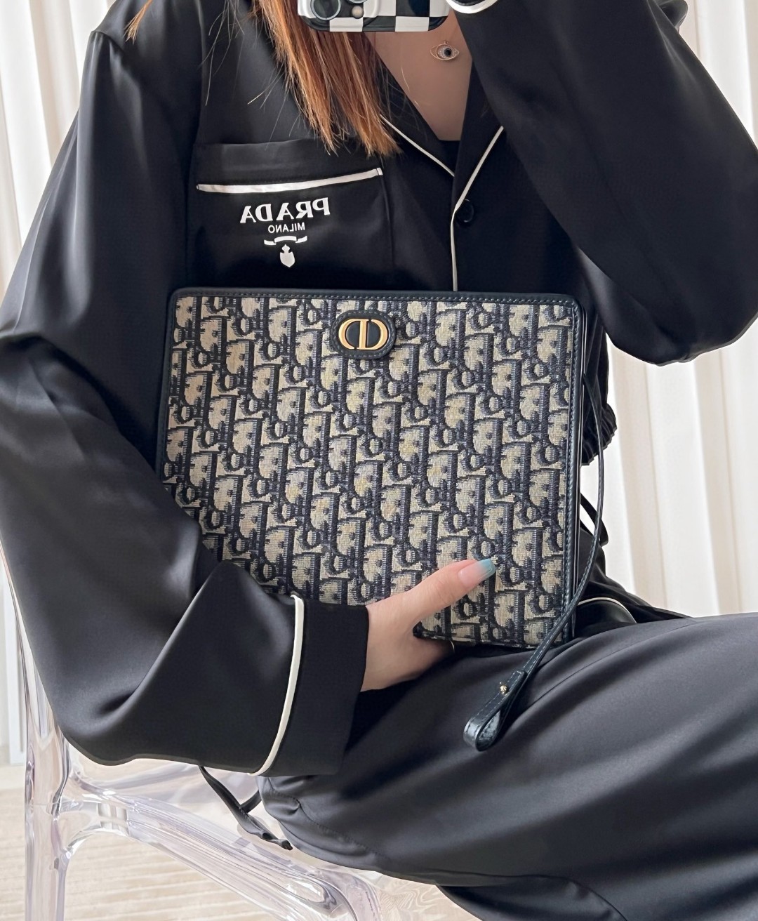 Dior Oblique Clutch bag