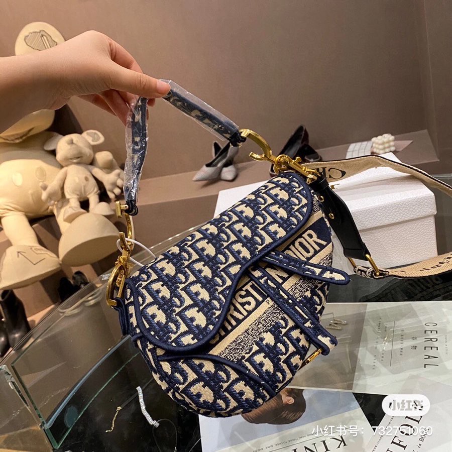 DIOR Sadle Oblique Logo MO446CRIW