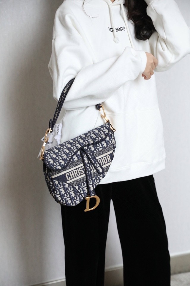 DIOR Sadle Oblique Logo MO446CRIW