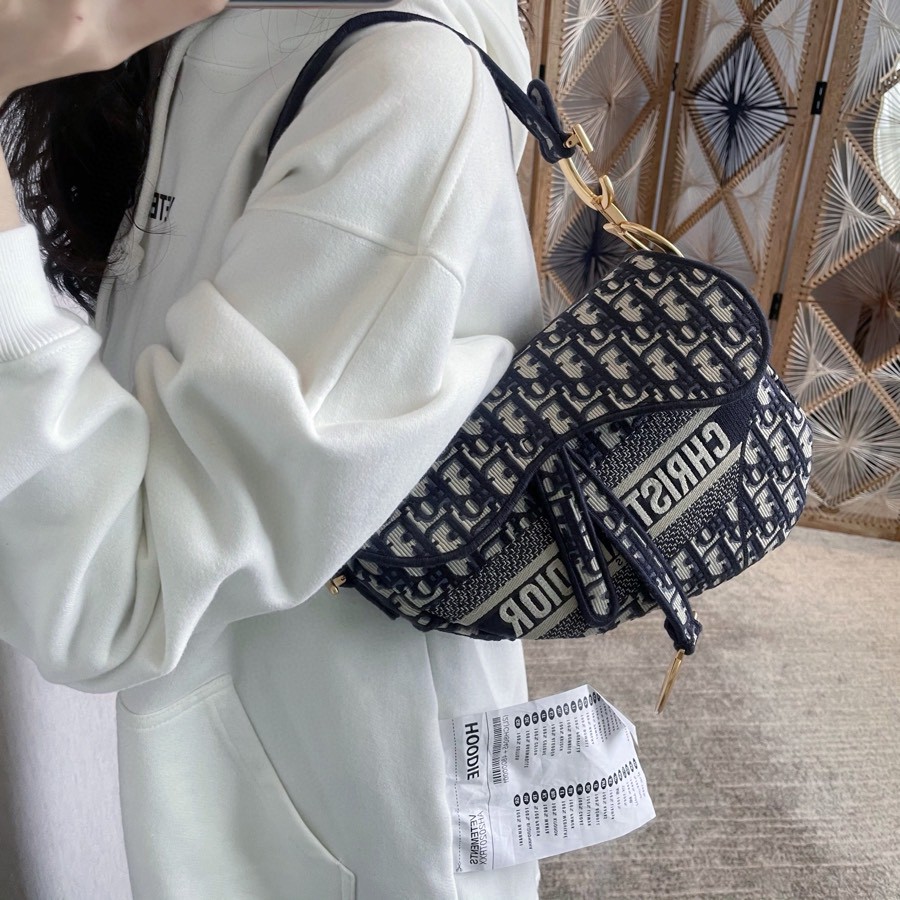 DIOR Sadle Oblique Logo MO446CRIW