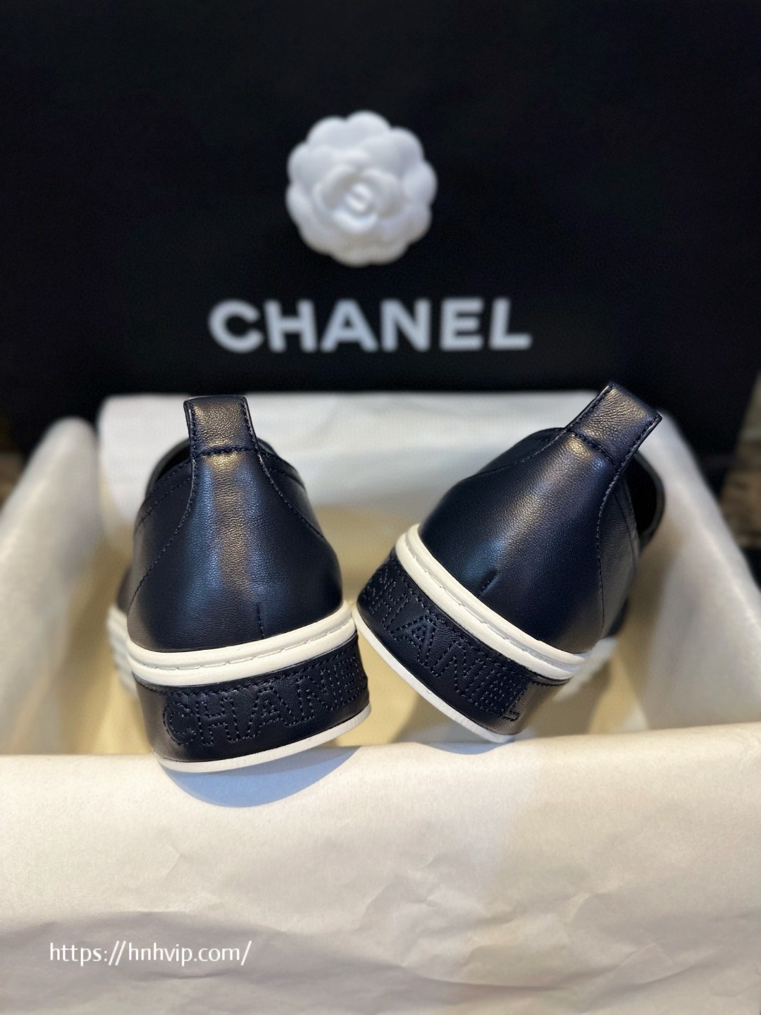 CHANEL Lambskin Quilted CC Stroll Sneakers G39180