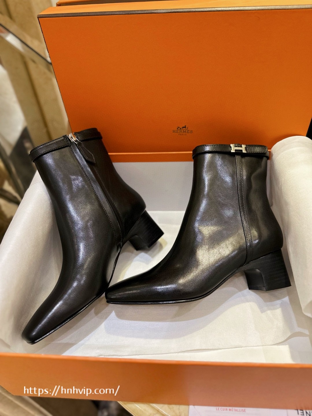 Hermes HOMmAGE ANKLE BOOT H232081Z 02370