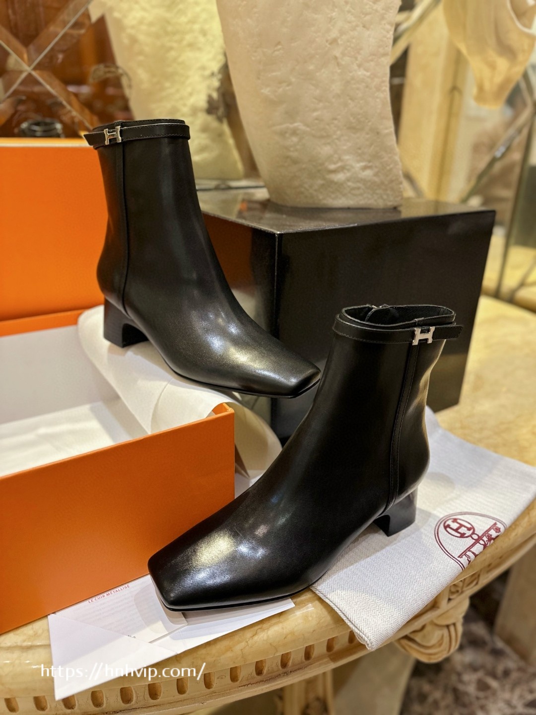 Hermes HOMmAGE ANKLE BOOT H232081Z 02370