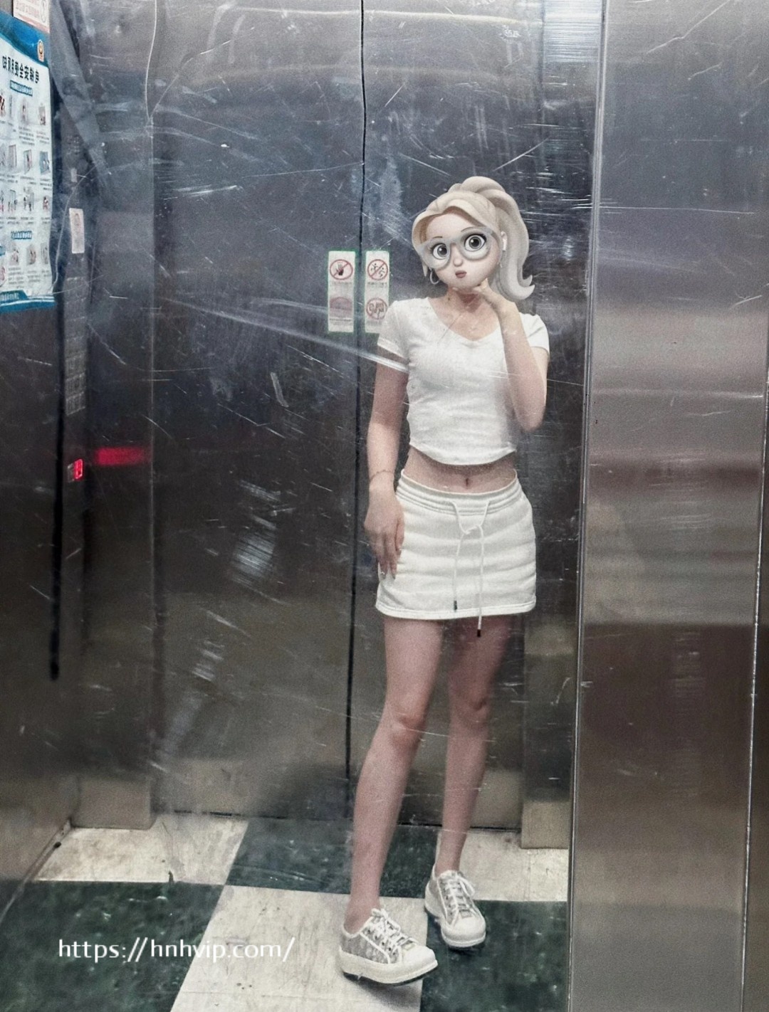 Dior WALK'N'DIOR PLATFORM SNEAKER Stone Gray Dior Oblique Embroidered Cotton