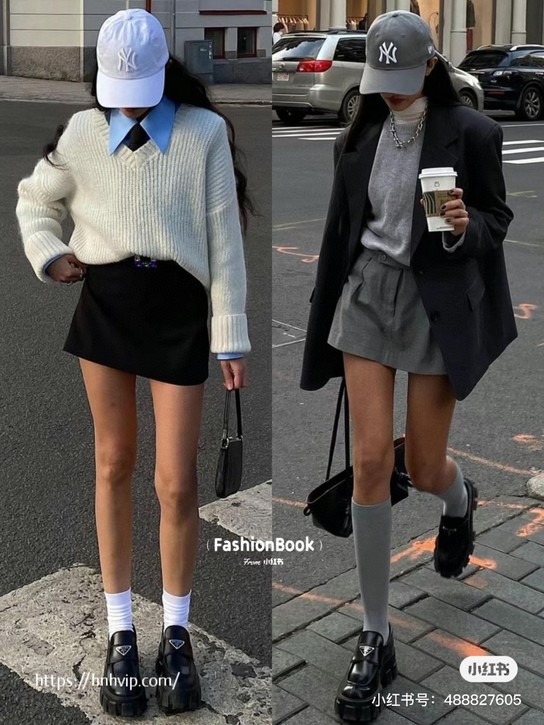 PRADA Brushed leather Monolith loafers