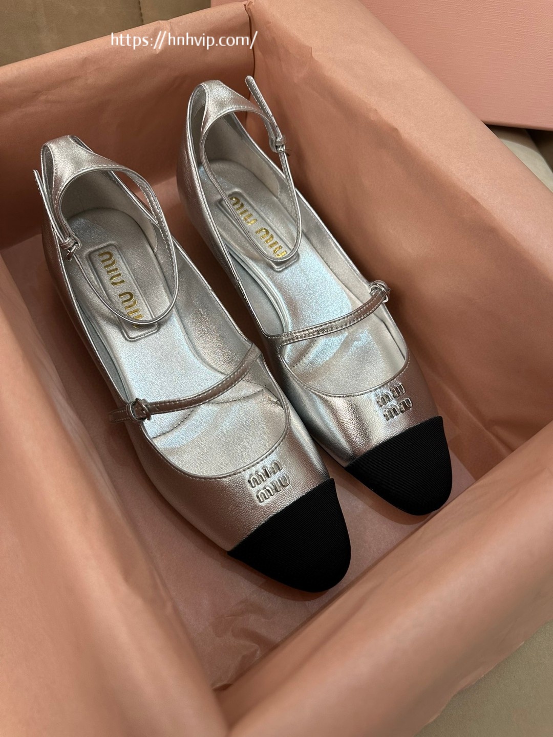 Miu Miu Mordoré nappa leather and grosgrain pumps