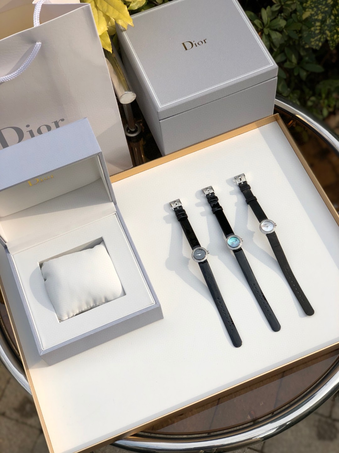 Christian Dior Mini D de Dior Satine 19