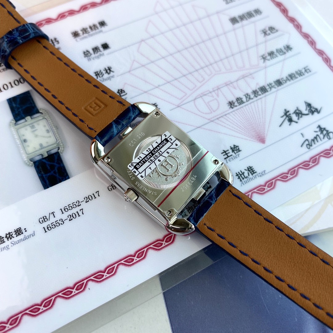 Hermes Cape Cod watch 23 mm W044221WW0O