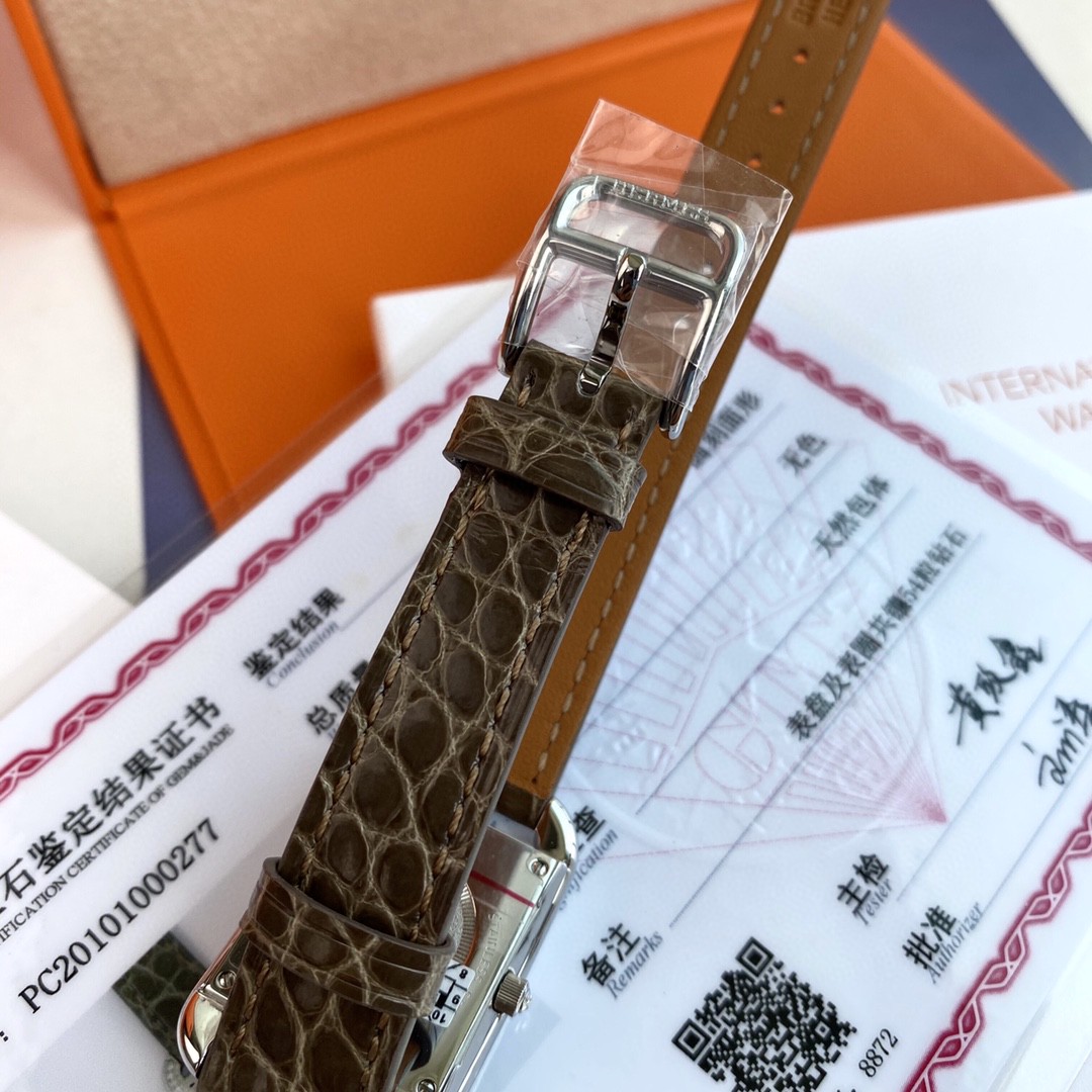 Hermes Cape Cod watch 23mm 047314WW00