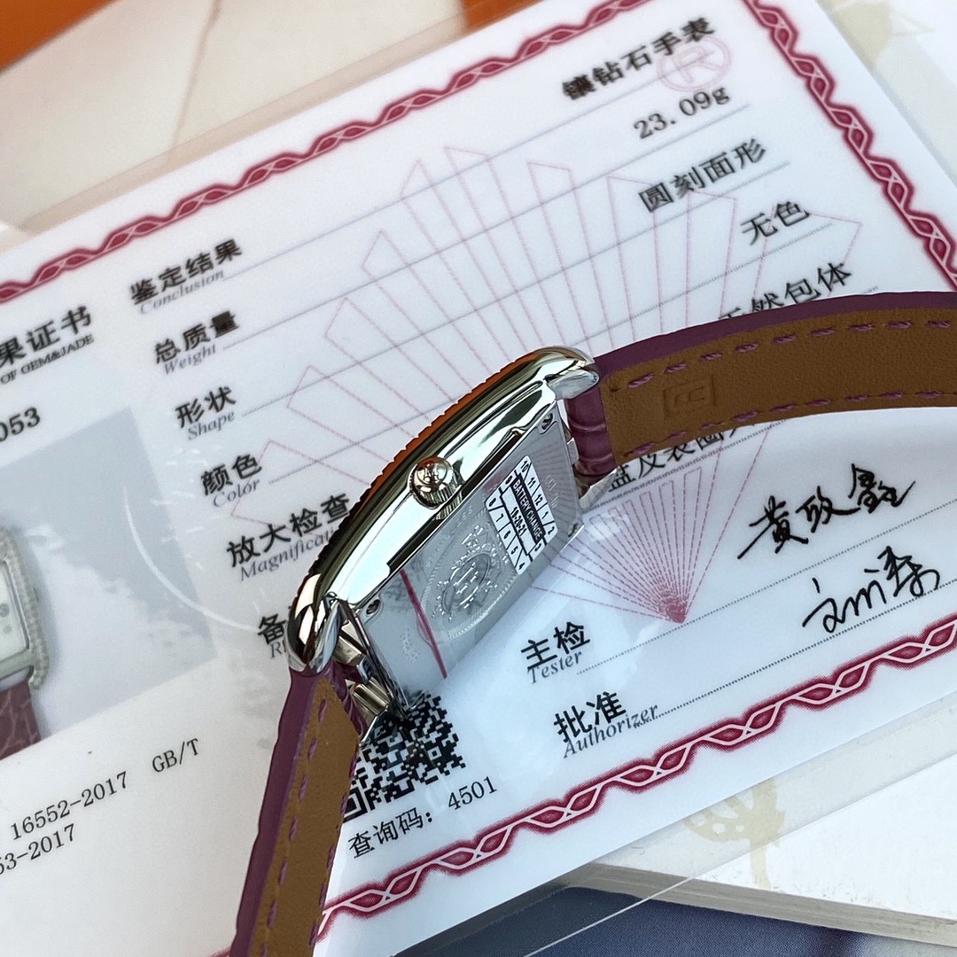 Hermes Cape Cod watch 23mm 047314WW00