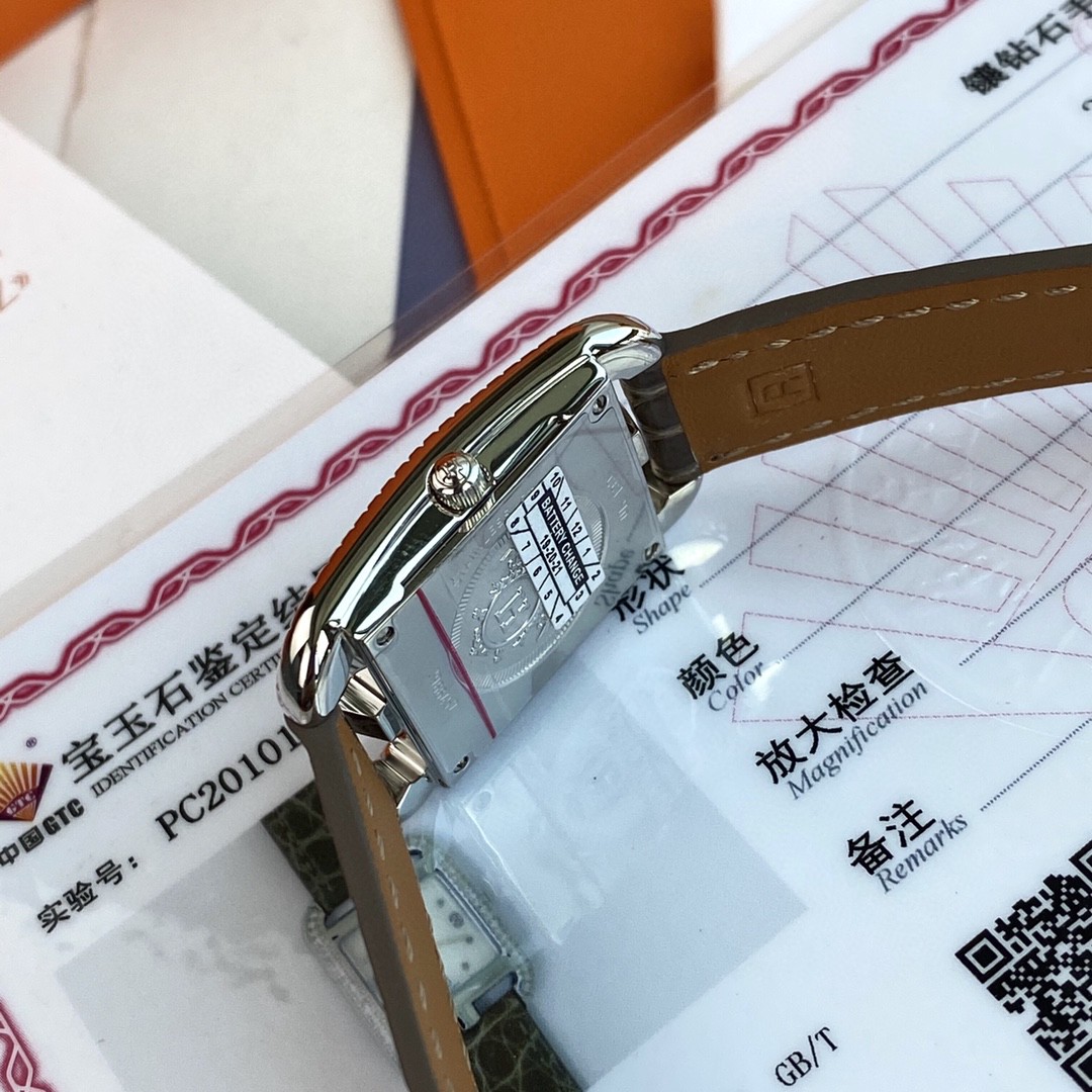 Hermes Cape Cod watch 23mm 047314WW00
