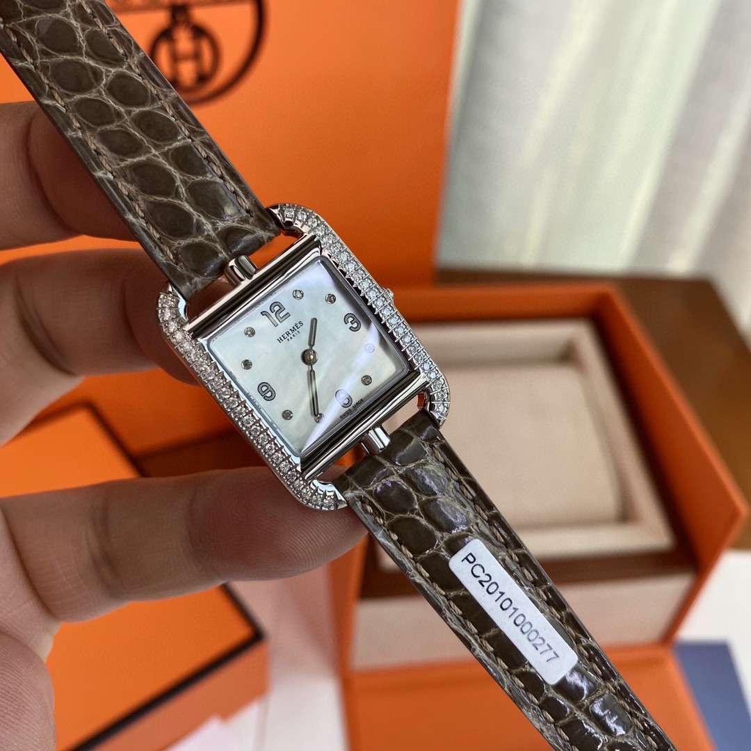 Hermes Cape Cod watch 23mm 047314WW00