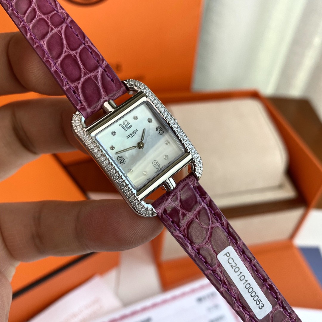 Hermes Cape Cod watch 23mm 047314WW00