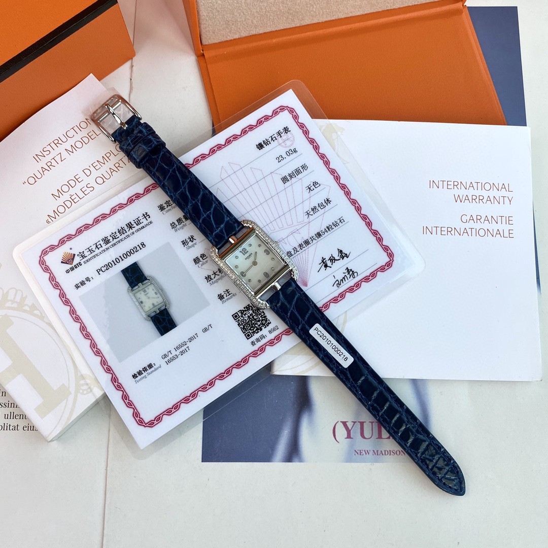 Hermes Cape Cod watch 23 mm W044221WW0O