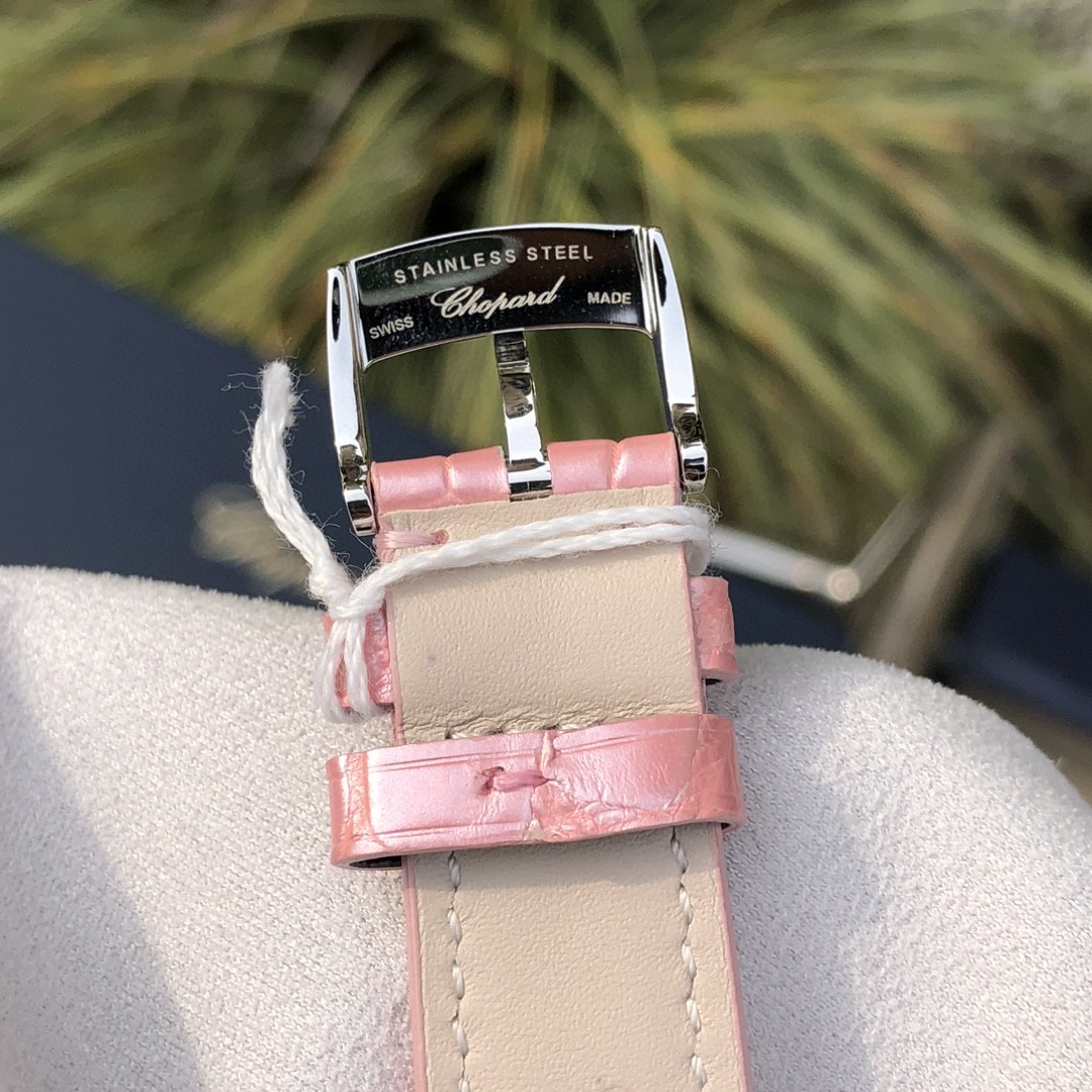 Chopard Happy Sport White/Leather 36 mm 278475-3004