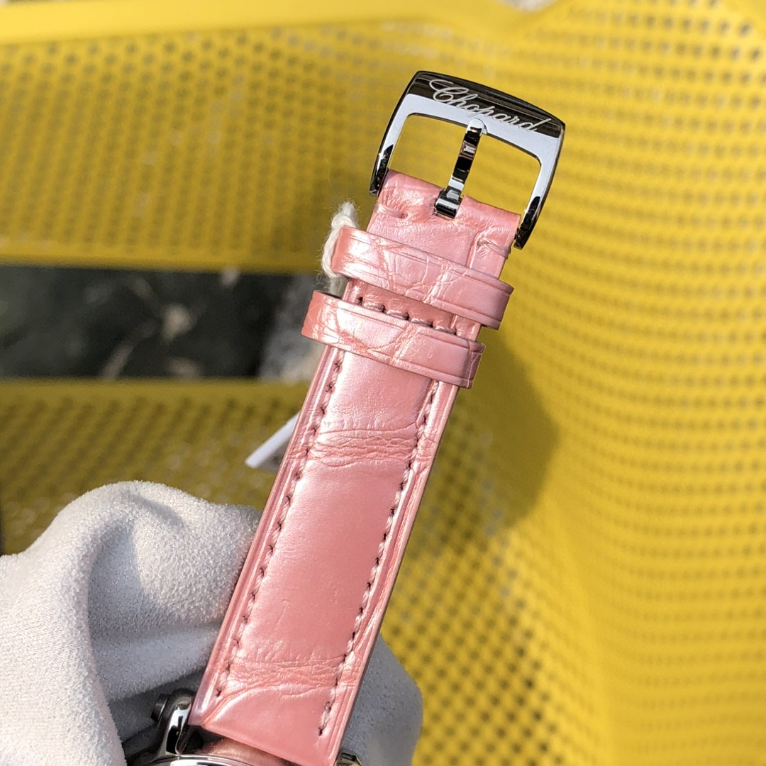 Chopard Happy Sport White/Leather 36 mm 278475-3004