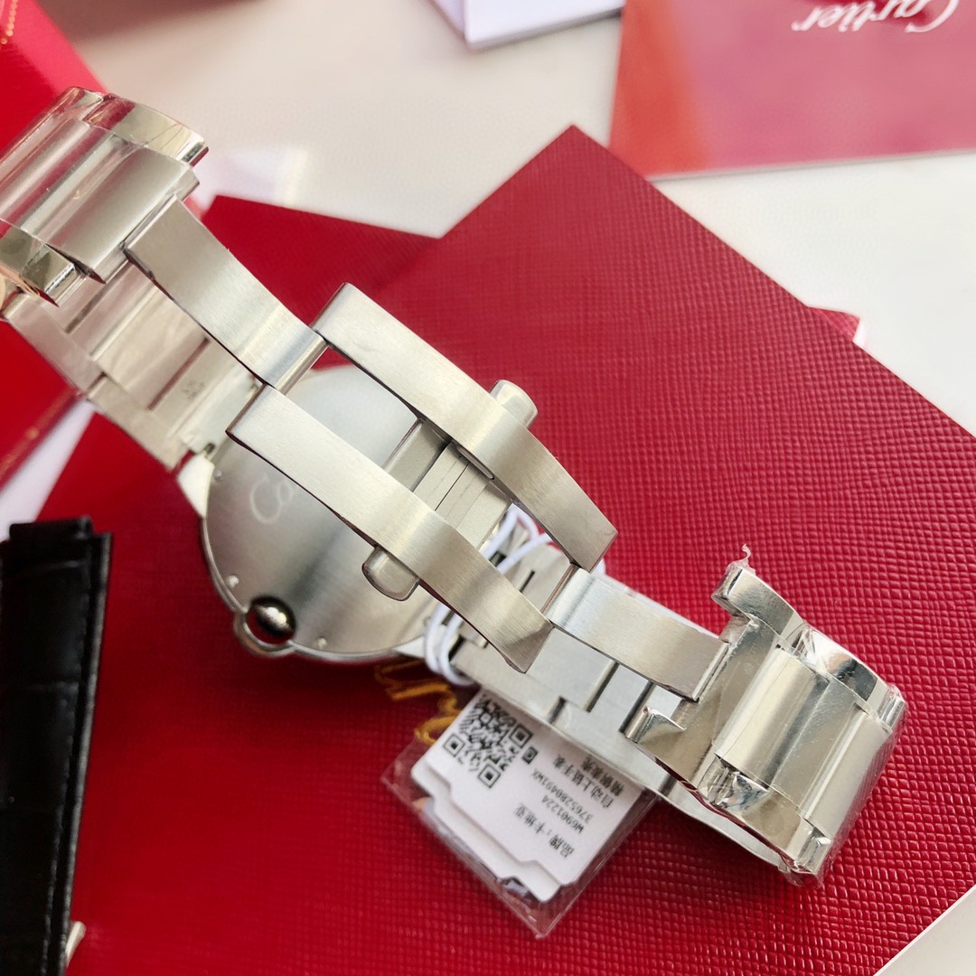 Cartier Ballon Bleu De W69012Z4 Watch 42mm