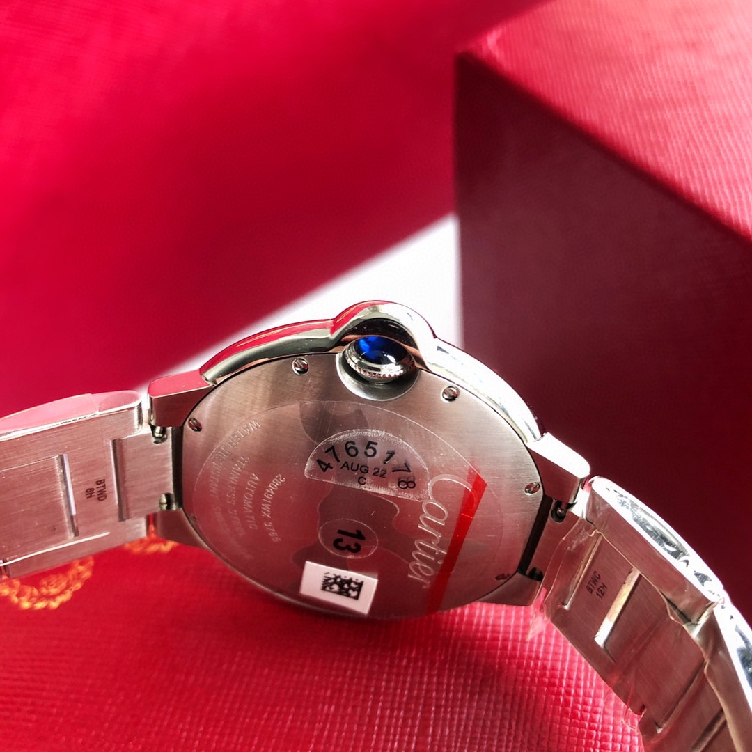 Cartier Ballon Bleu De W69012Z4 Watch 42mm