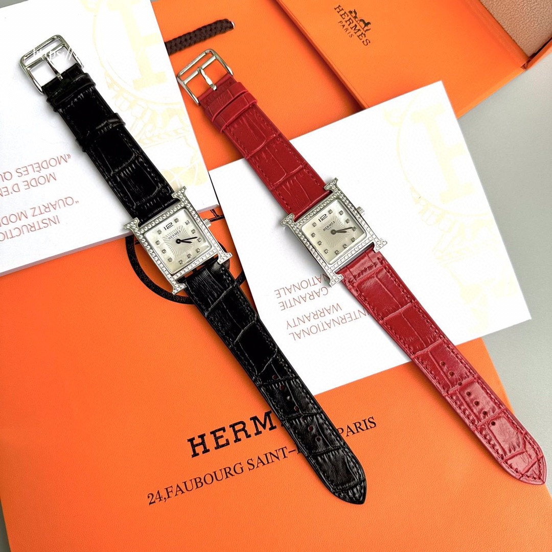 Hermes H Hour 036880WW00 Medium MM 26mm