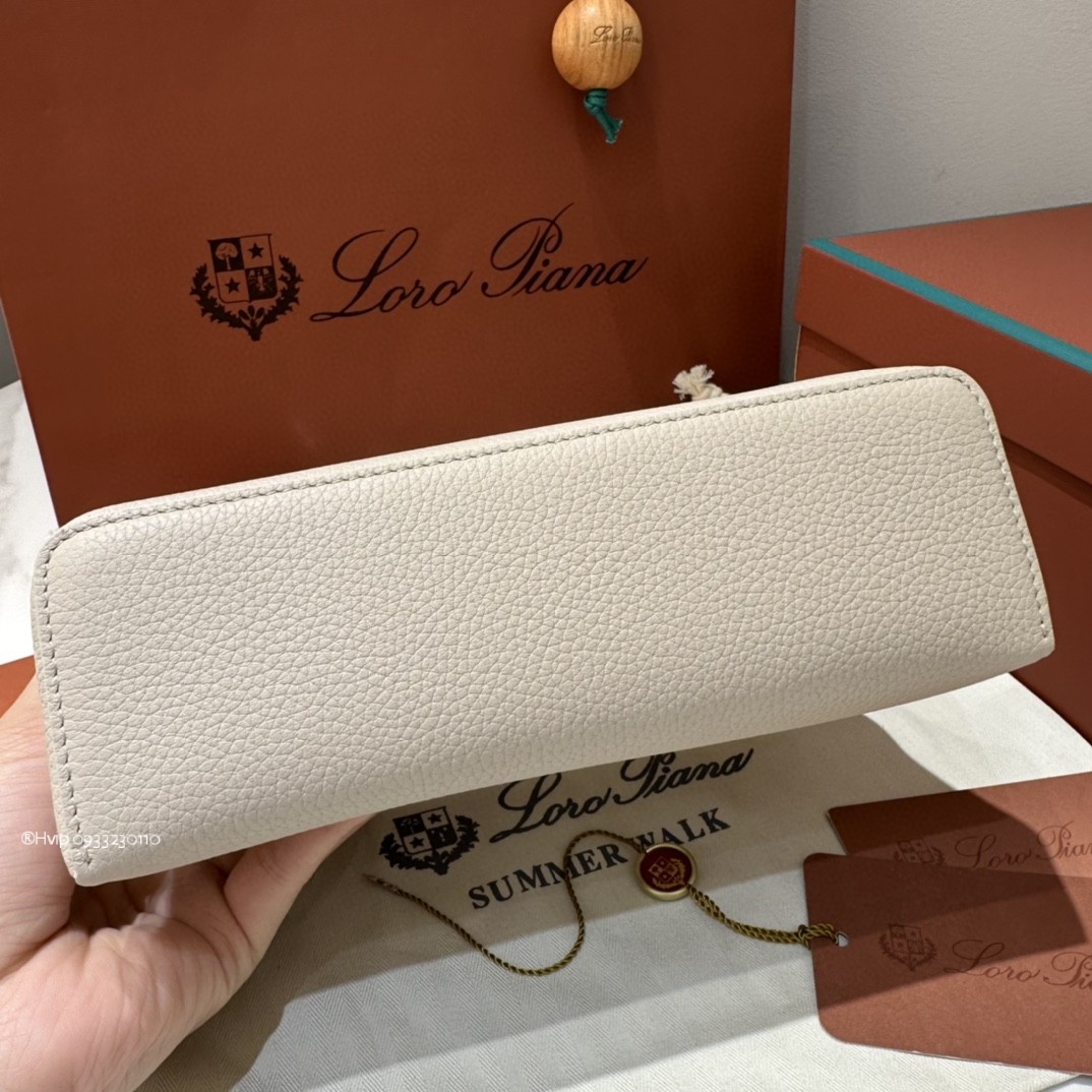 Loro Piana Extra Pocket L19 Grained Calfskin FAN4045 Sunday Morning (20C2) PHW