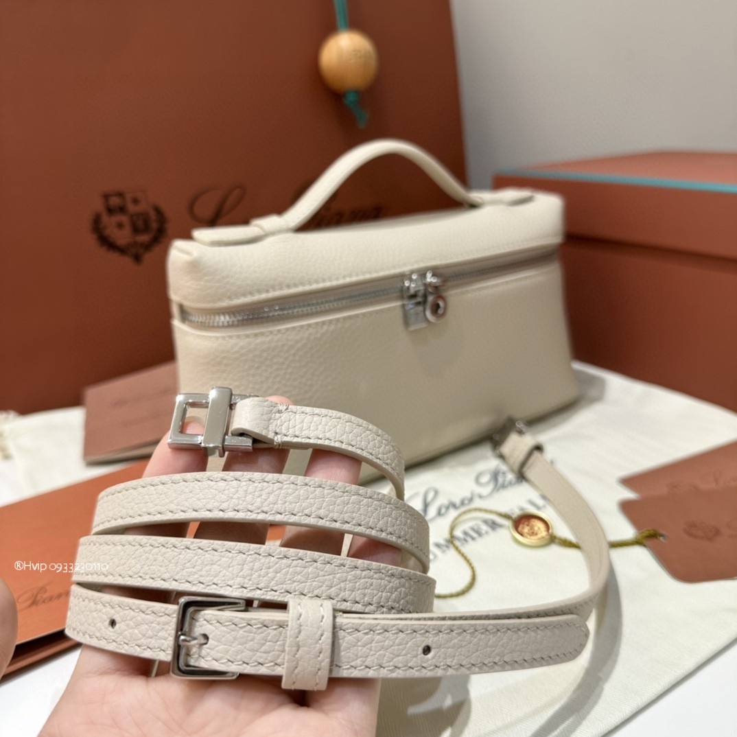 Loro Piana Extra Pocket L19 Grained Calfskin FAN4045 Sunday Morning (20C2) PHW