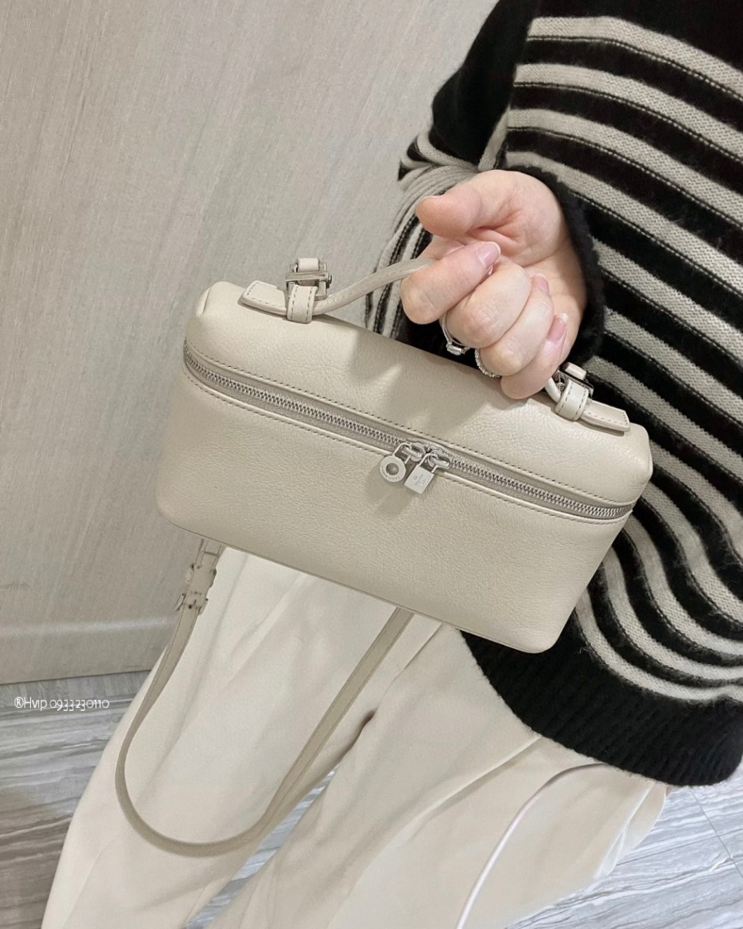 Loro Piana Extra Pocket L19 Grained Calfskin FAN4045 Sunday Morning (20C2) PHW