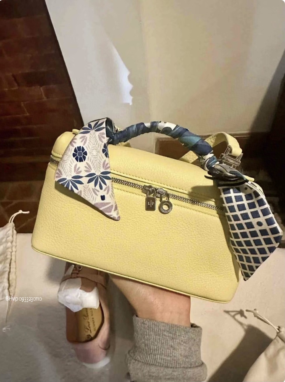 Loro Piana Extra Pocket L19 Grained Calfskin FAN4045