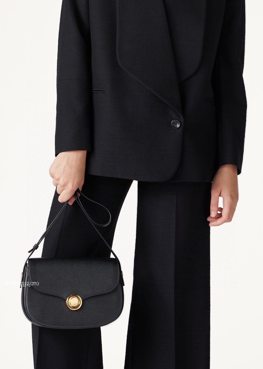 Delvaux small Ghiera bag Smooth Calfskin FAO1146 Black (8000)