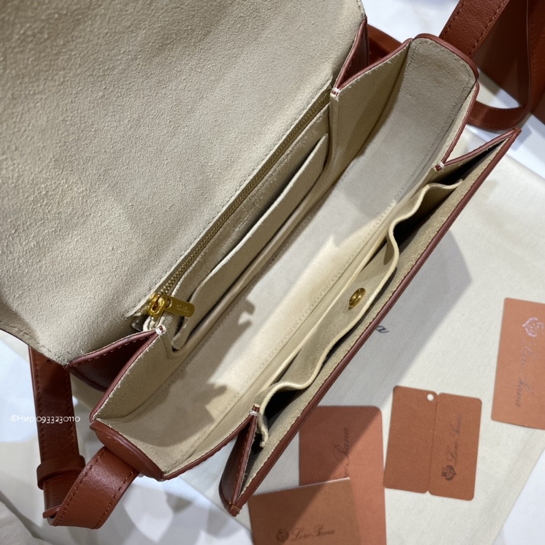 Delvaux small Ghiera bag Smooth Calfskin FAO1146 Deep Kummel (P08H)