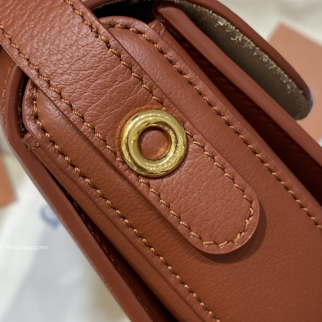 Delvaux small Ghiera bag Smooth Calfskin FAO1146 Deep Kummel (P08H)