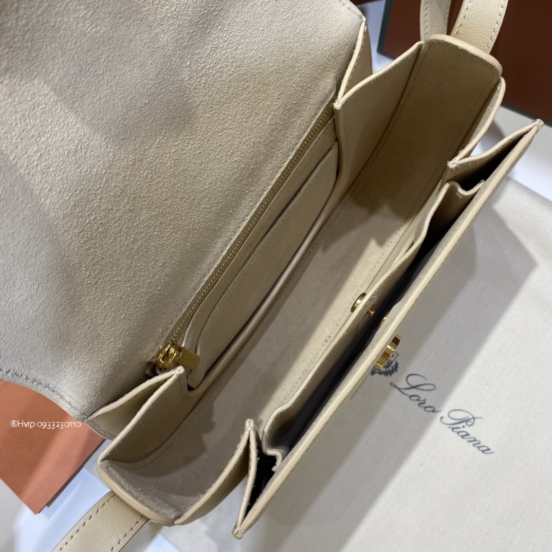 Delvaux small Ghiera bag Smooth Calfskin FAO1146 Lotus Root (A0DL)