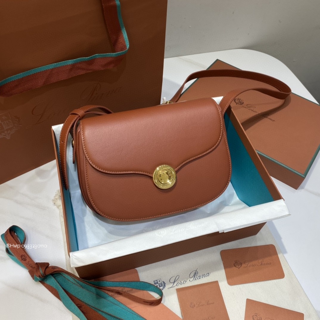 Delvaux small Ghiera bag Smooth Calfskin FAO1146 Deep Kummel (P08H)