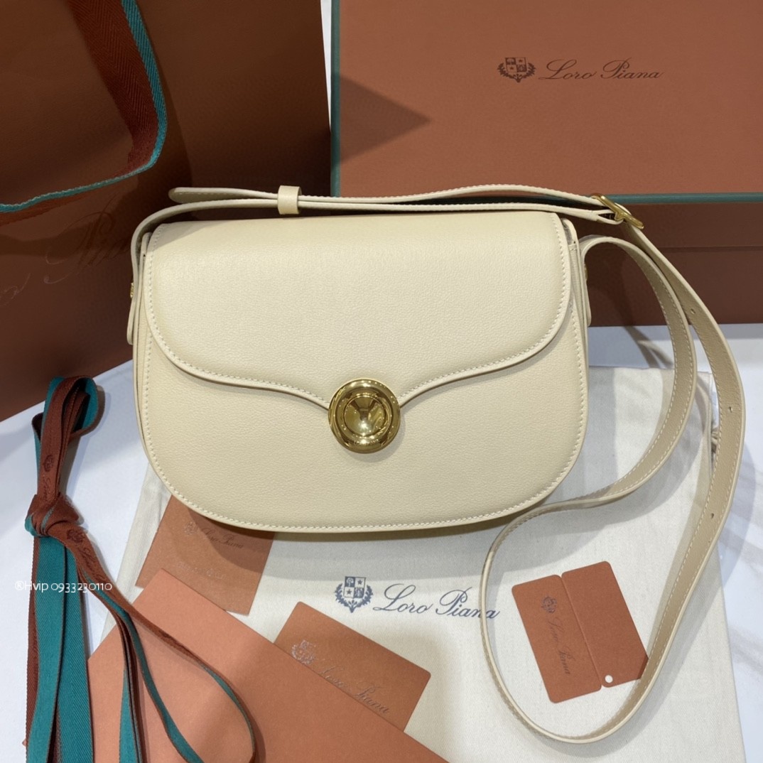 Delvaux small Ghiera bag Smooth Calfskin FAO1146 Lotus Root (A0DL)