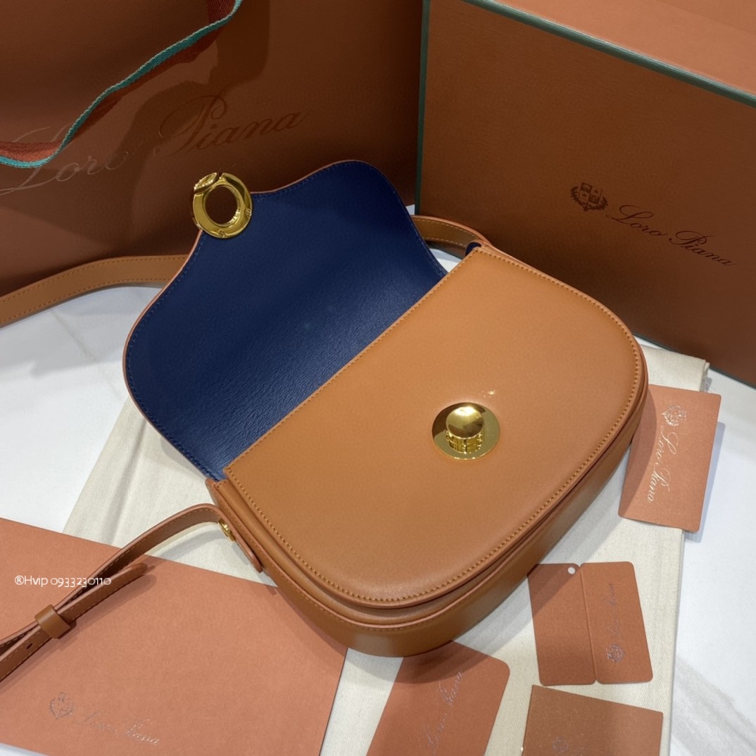 Delvaux small Ghiera bag Smooth Calfskin FAO1146 Koi Fish/blue Navy (B4AY