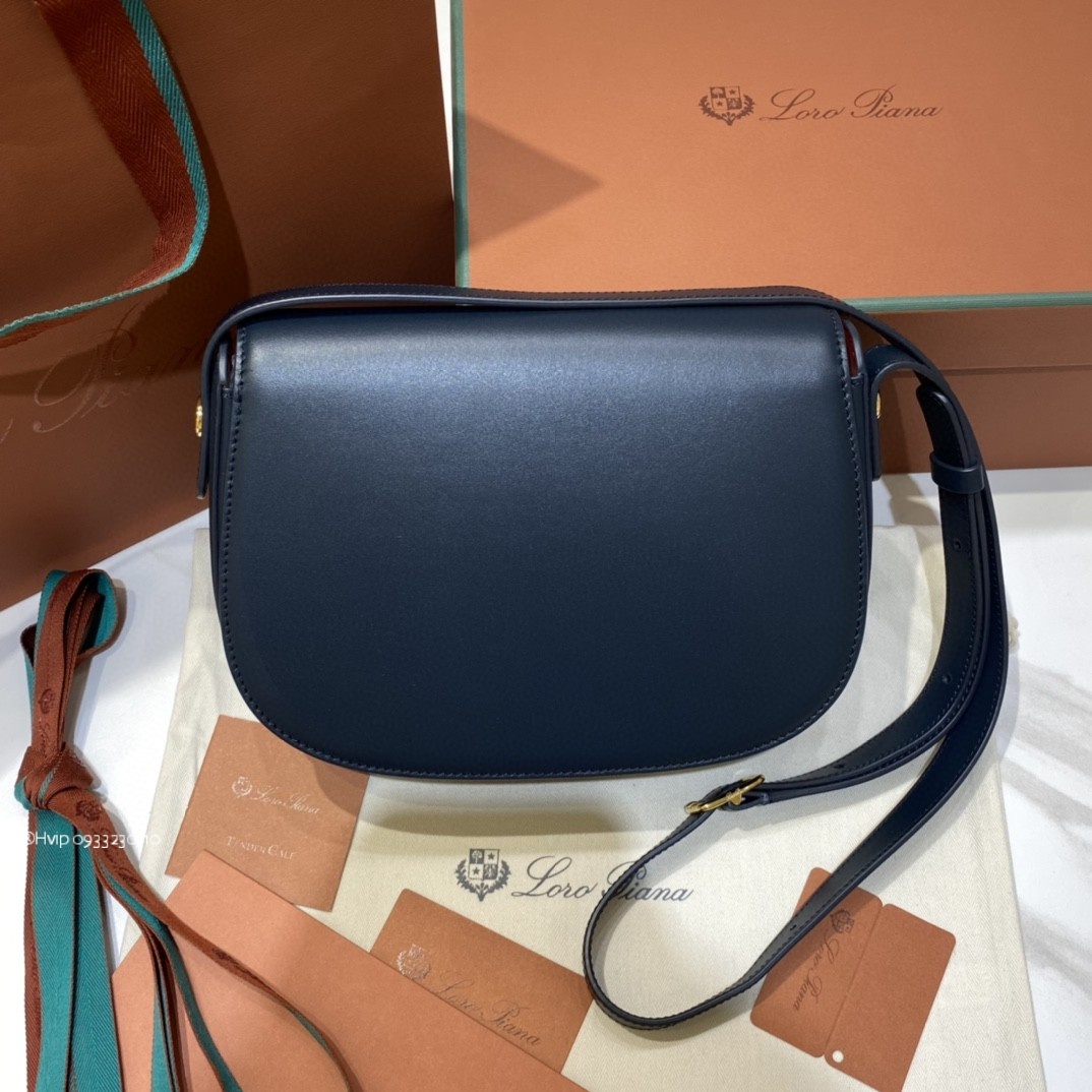Delvaux small Ghiera bag Smooth Calfskin FAO1146 blue Navy