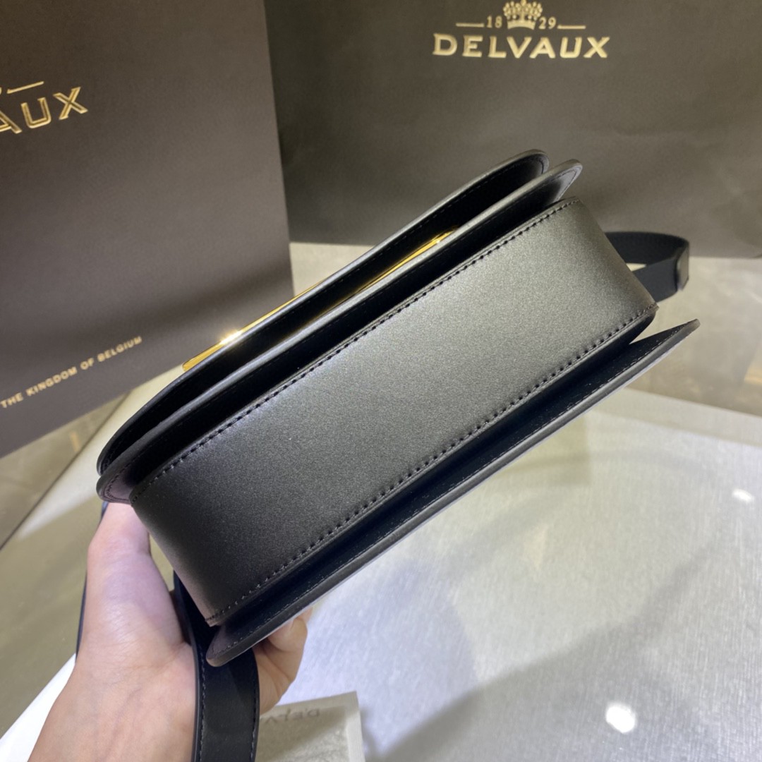 Delvaux Lingotin Olen Calf AA0574BJF099ZDG black