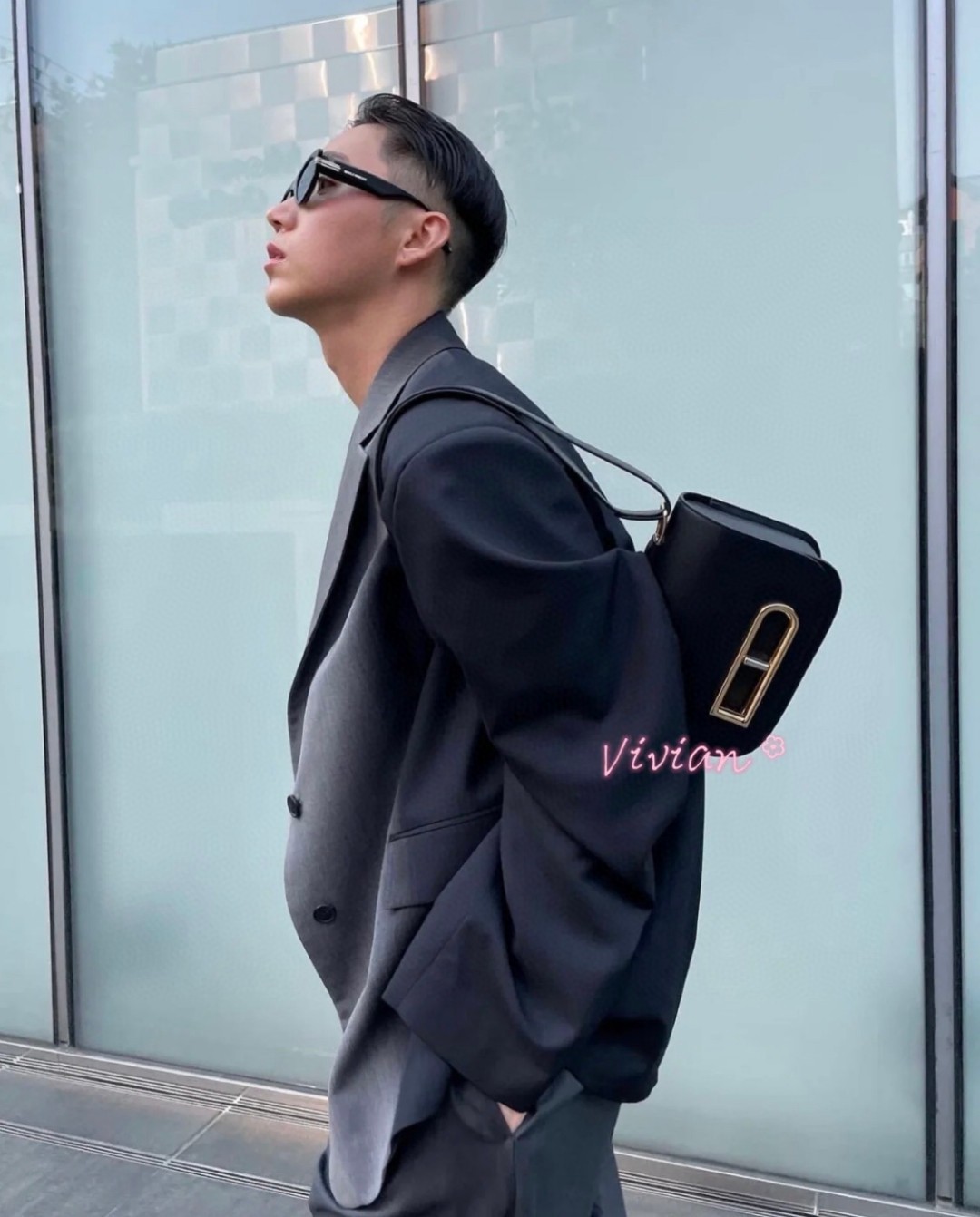 Delvaux Lingotin Olen Calf AA0574BJF099ZDG black