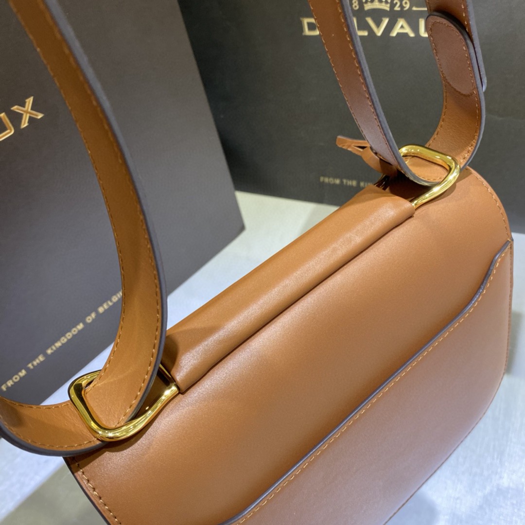 Delvaux Lingotin Olen Calf AA0574BJF099ZDG Tan