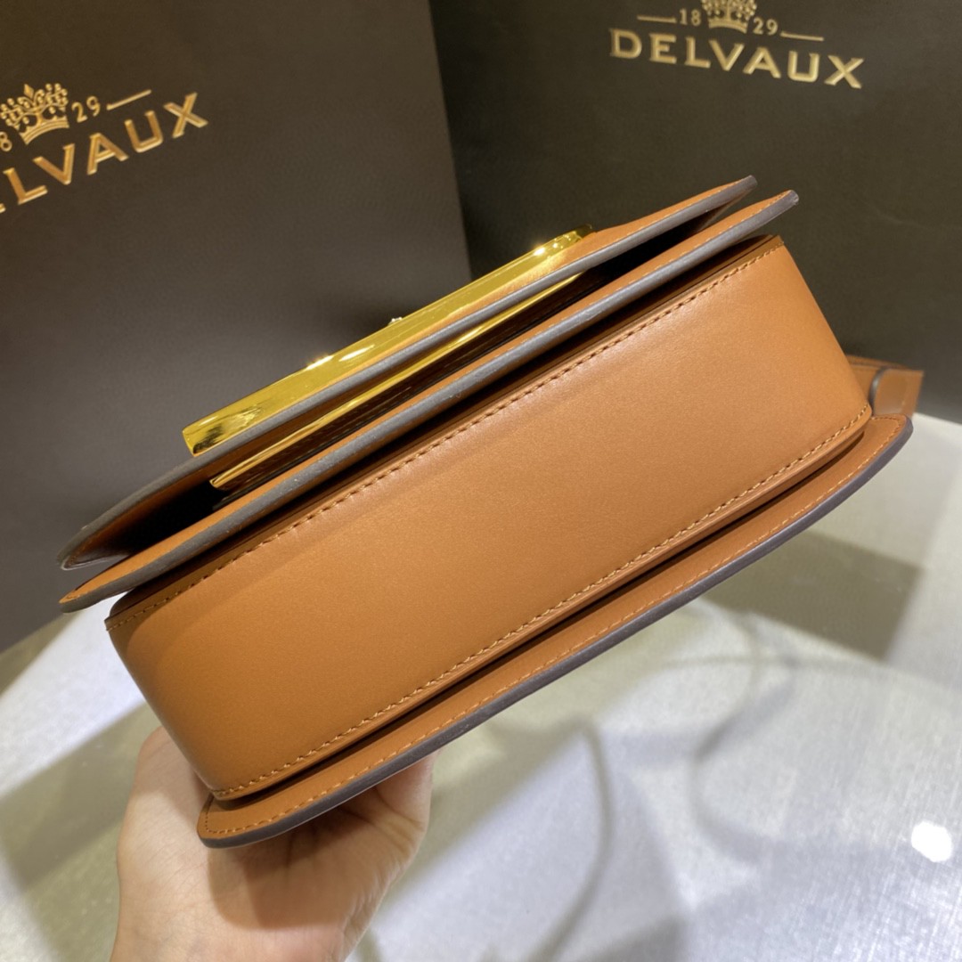 Delvaux Lingotin Olen Calf AA0574BJF099ZDG Tan