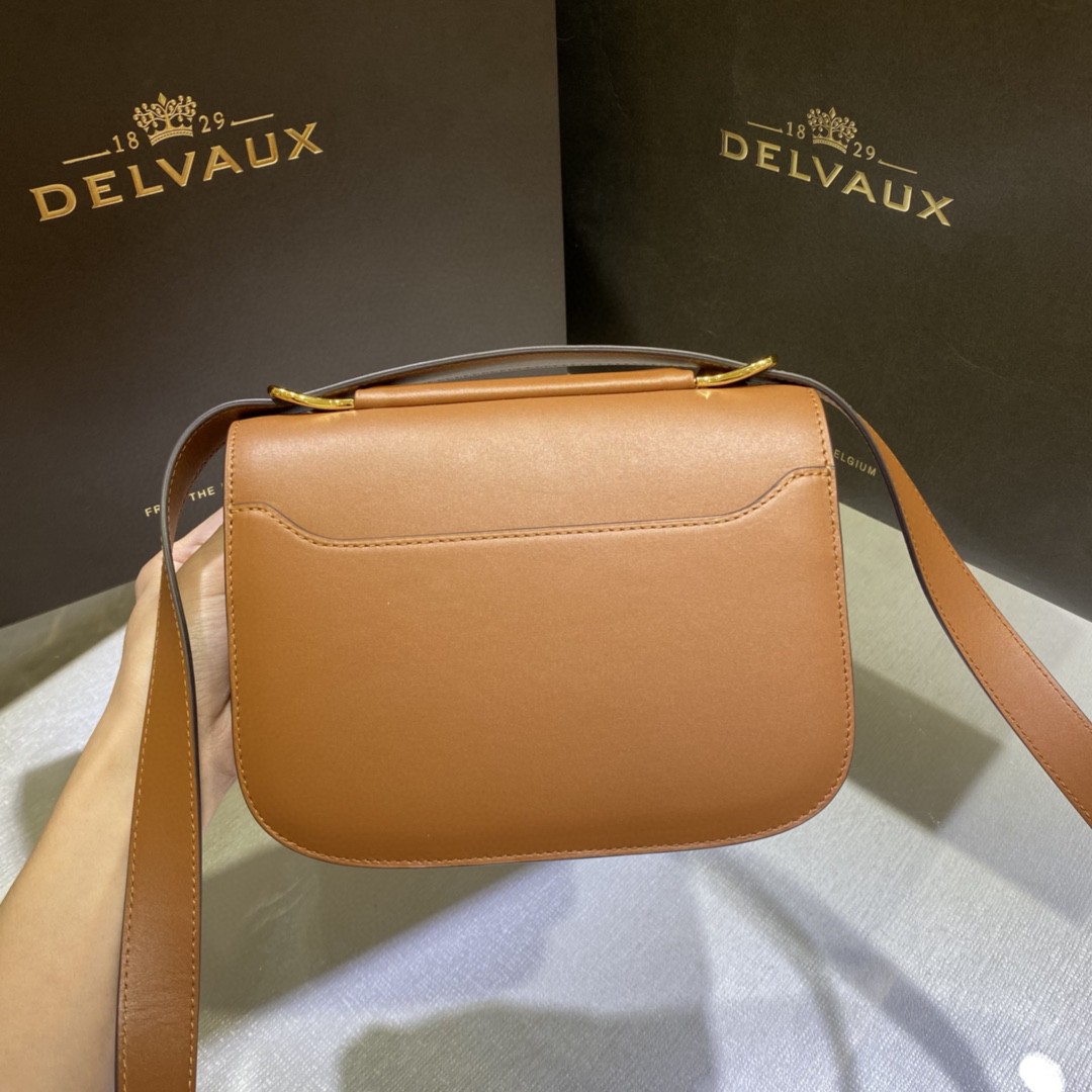 Delvaux Lingotin Olen Calf AA0574BJF099ZDG Tan