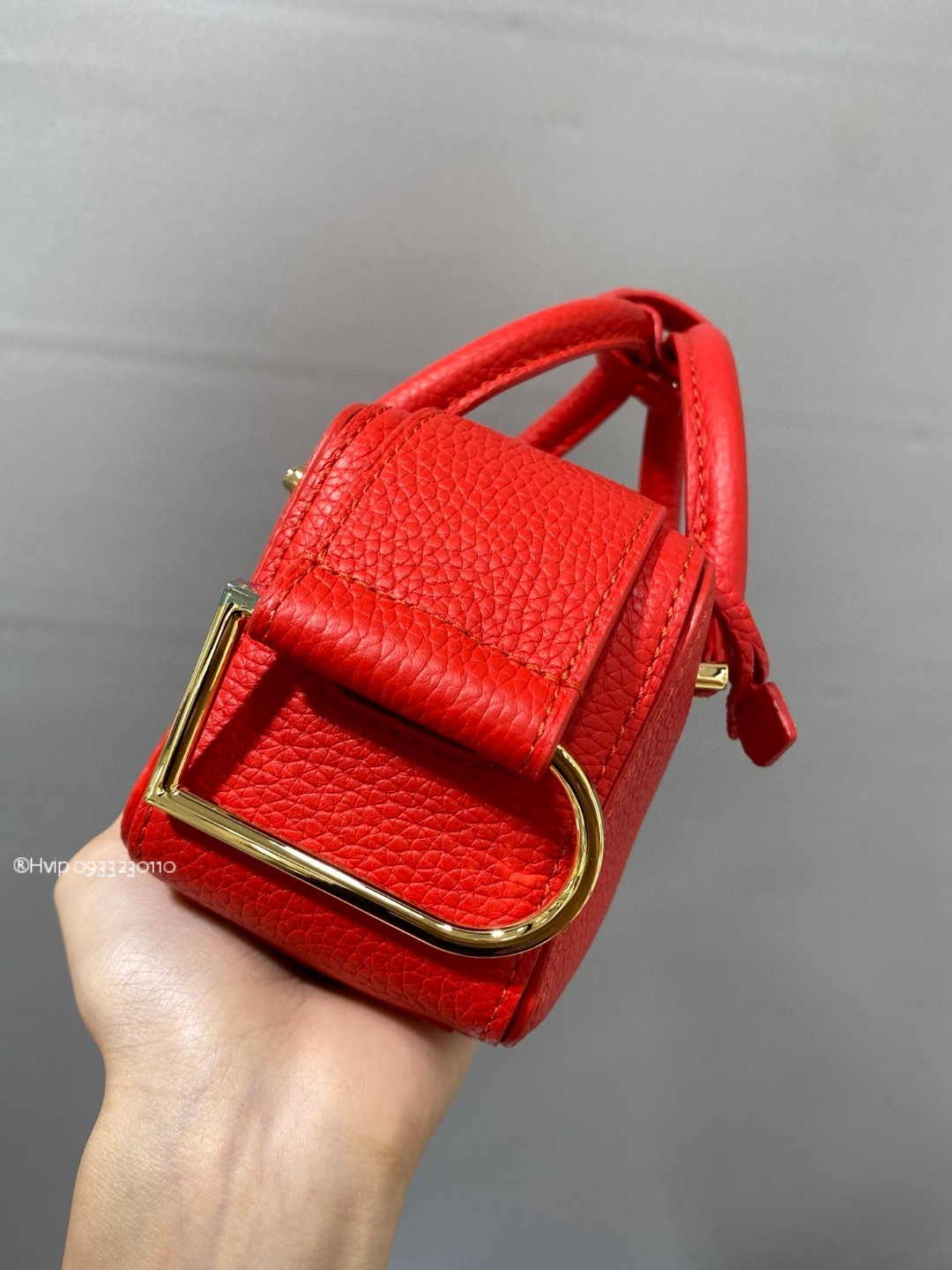 Delvaux Cool Box Nano in Taurillon Soft AA0669AQY Velvet